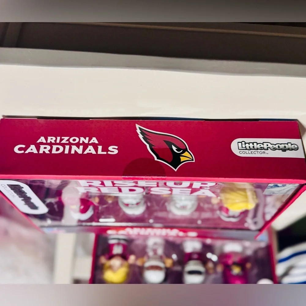 Arizona Cardinals NFL Fisher Price Little People Collector Set - NIB